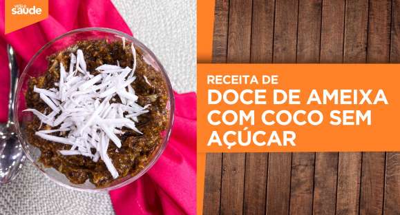 Receita: Doce de ameixa com coco sem açúcar