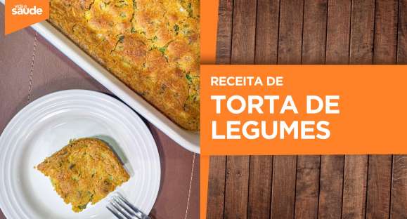 Receita: Torta de legumes