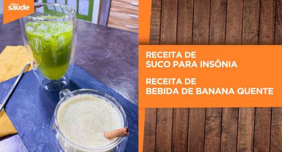 Receitas: Bebidas para insônia
