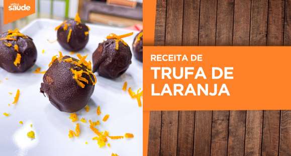 Receita: Trufa de laranja
