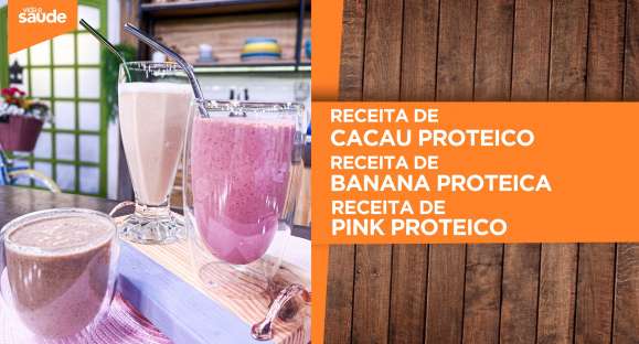 Receita: Bebidas proteicas