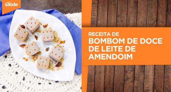 Receita: Bombom de doce de leite de amendoim