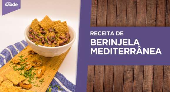 Receita: Berinjela mediterrânea