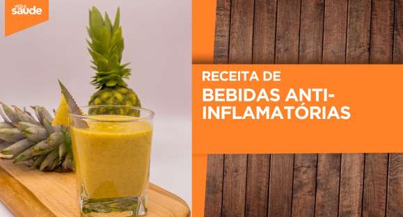 Receitas: Bebidas anti-inflamatórias