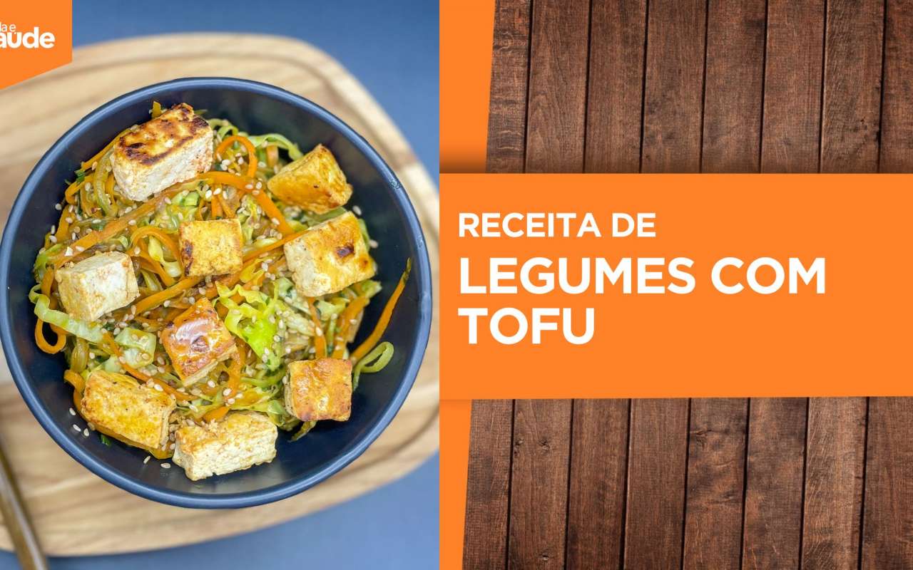Receita: Legumes com tofu