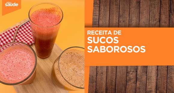 Receitas: Sucos saborosos