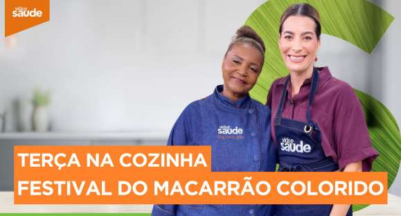Terça na Cozinha: Festival do macarrão colorido