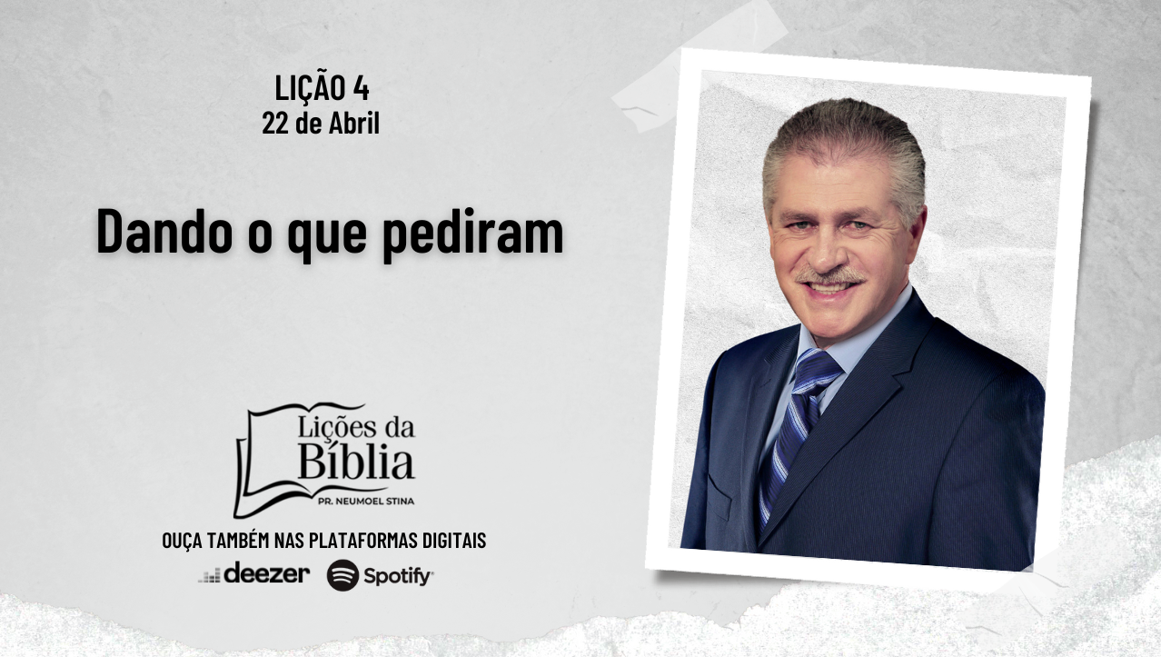 Dando o que pediram