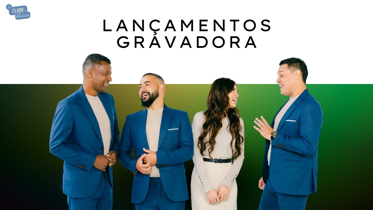 LANÇAMENTOS DA GRAVADORA NOVO TEMPO NO CLUBE DA MÚSICA