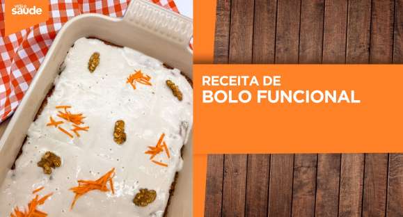 Receita: Bolo funcional