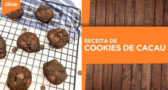 Receita: Cookies de Cacau