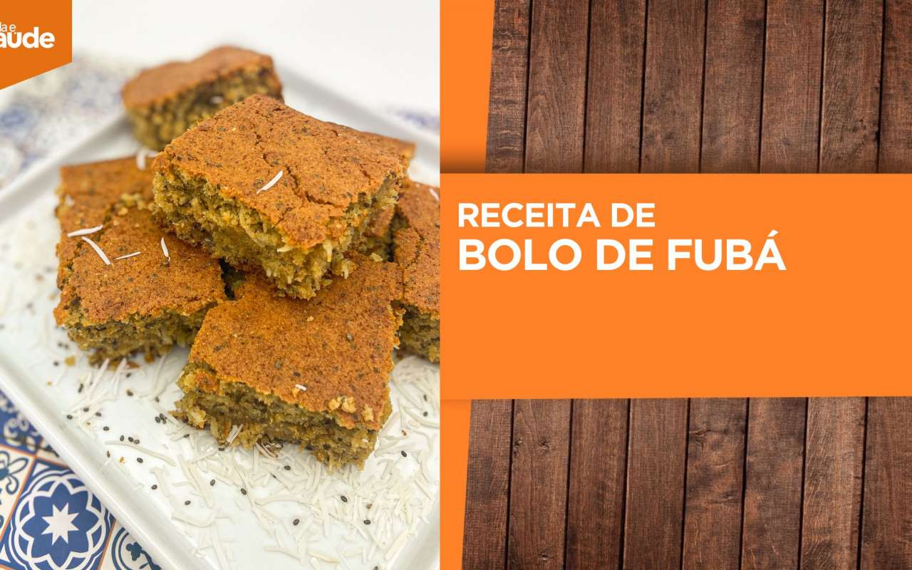 Receita: Bolo de fubá