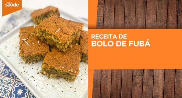 Receita: Bolo de fubá