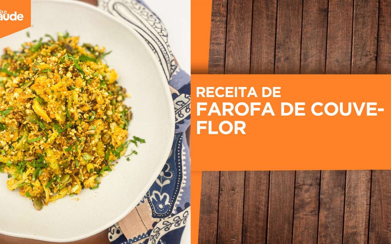 Receita: Farofa de couve-flor