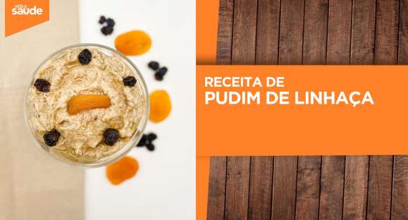 Receita: Pudim de linhaça