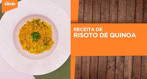 Receita: Risoto de quinoa