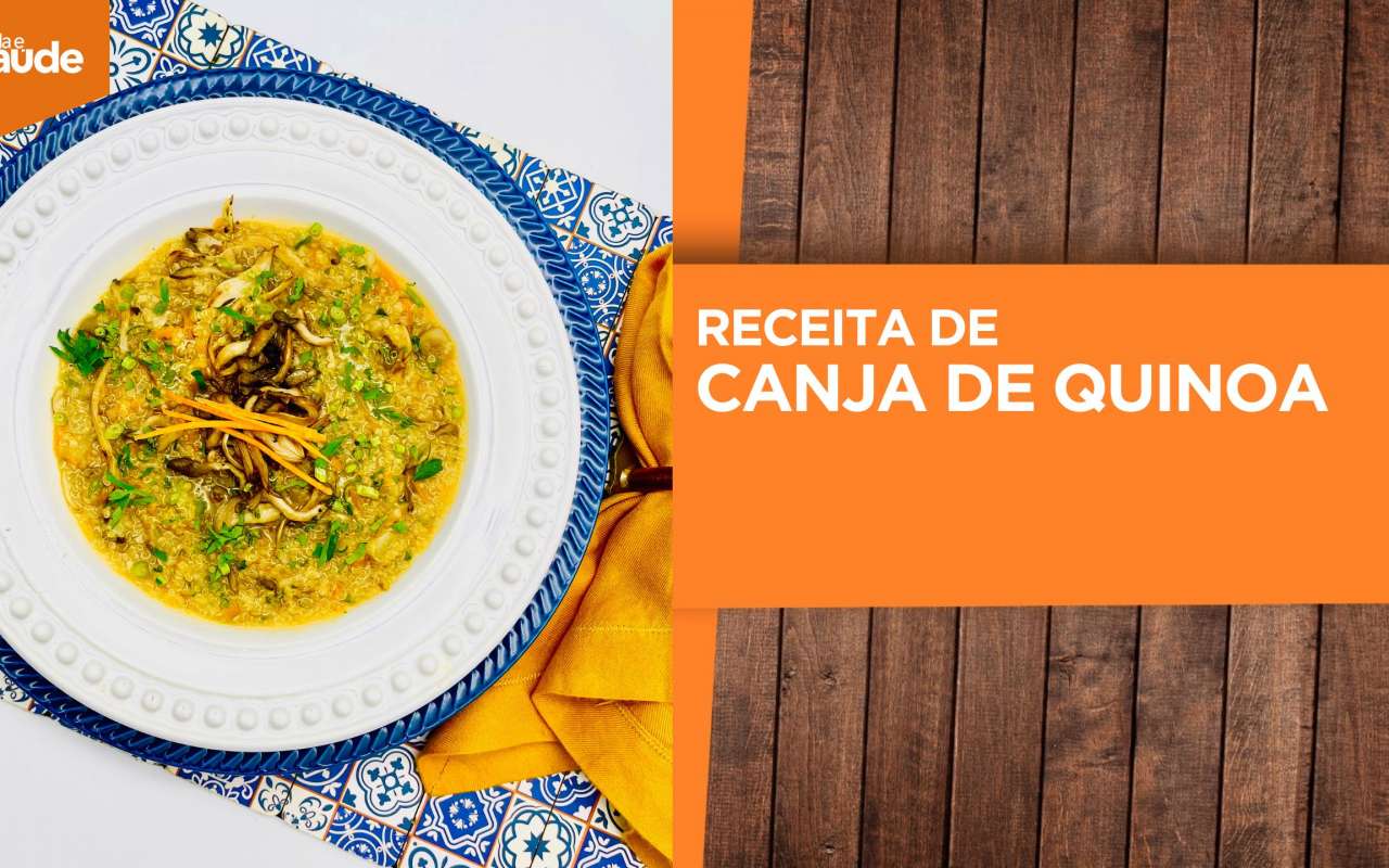 Receita: Canja de quinoa