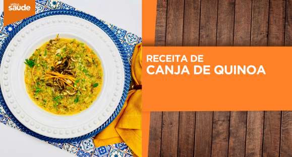 Receita: Canja de quinoa