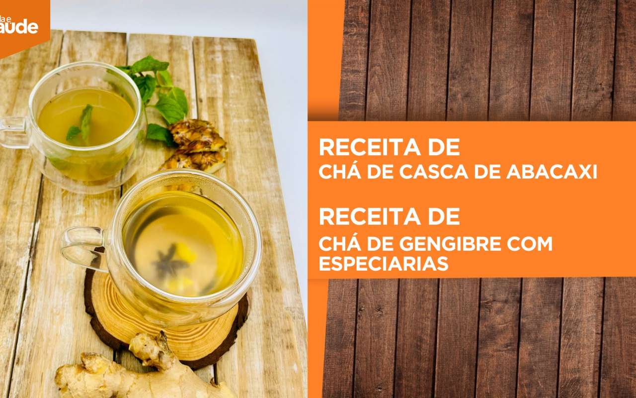 Receita: Chás medicinais