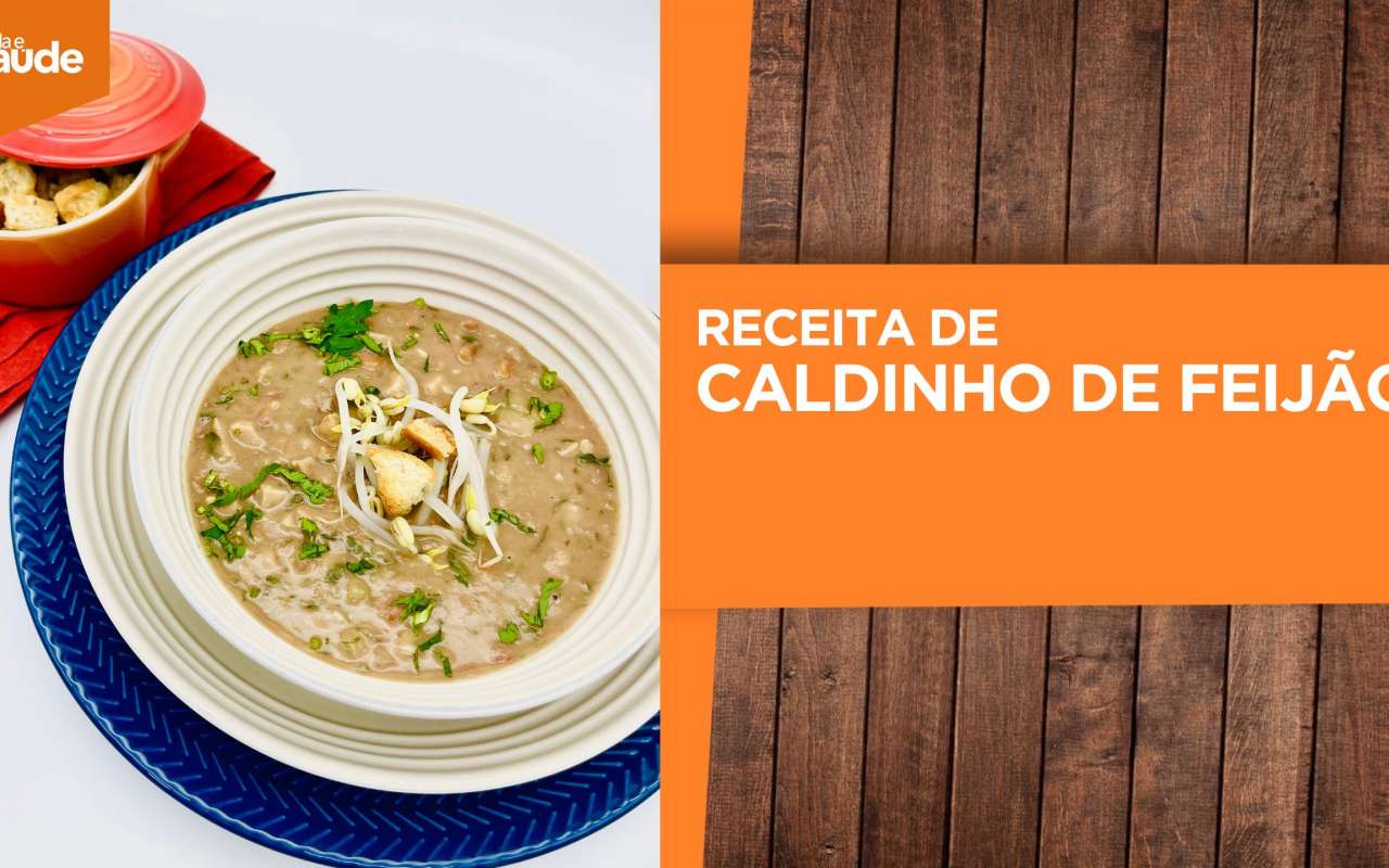 Receita: Caldinho de feijão