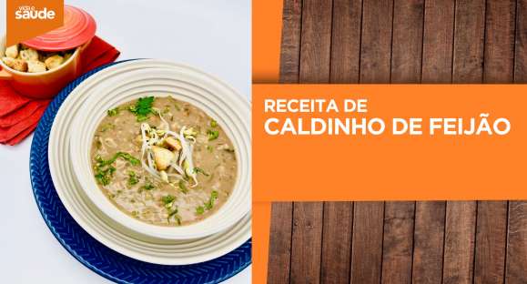 Receita: Caldinho de feijão