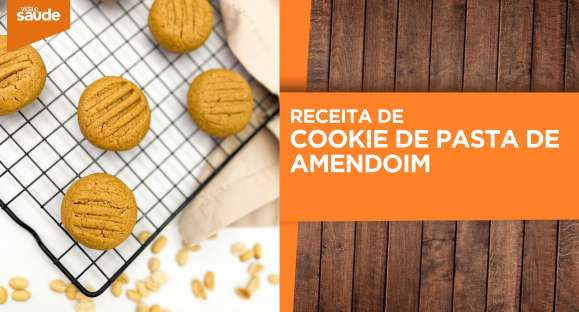 Receita: Cookie de pasta de amendoim