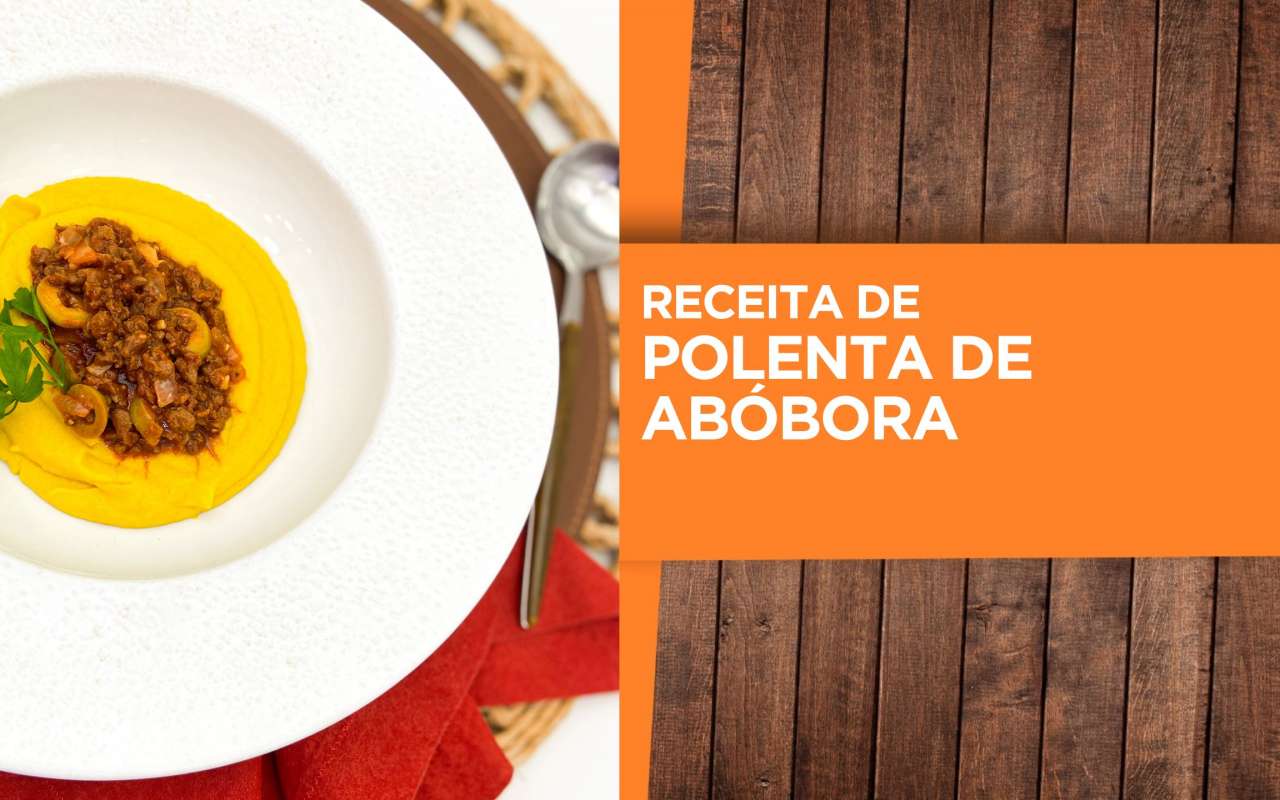 Receita: Polenta de abóbora