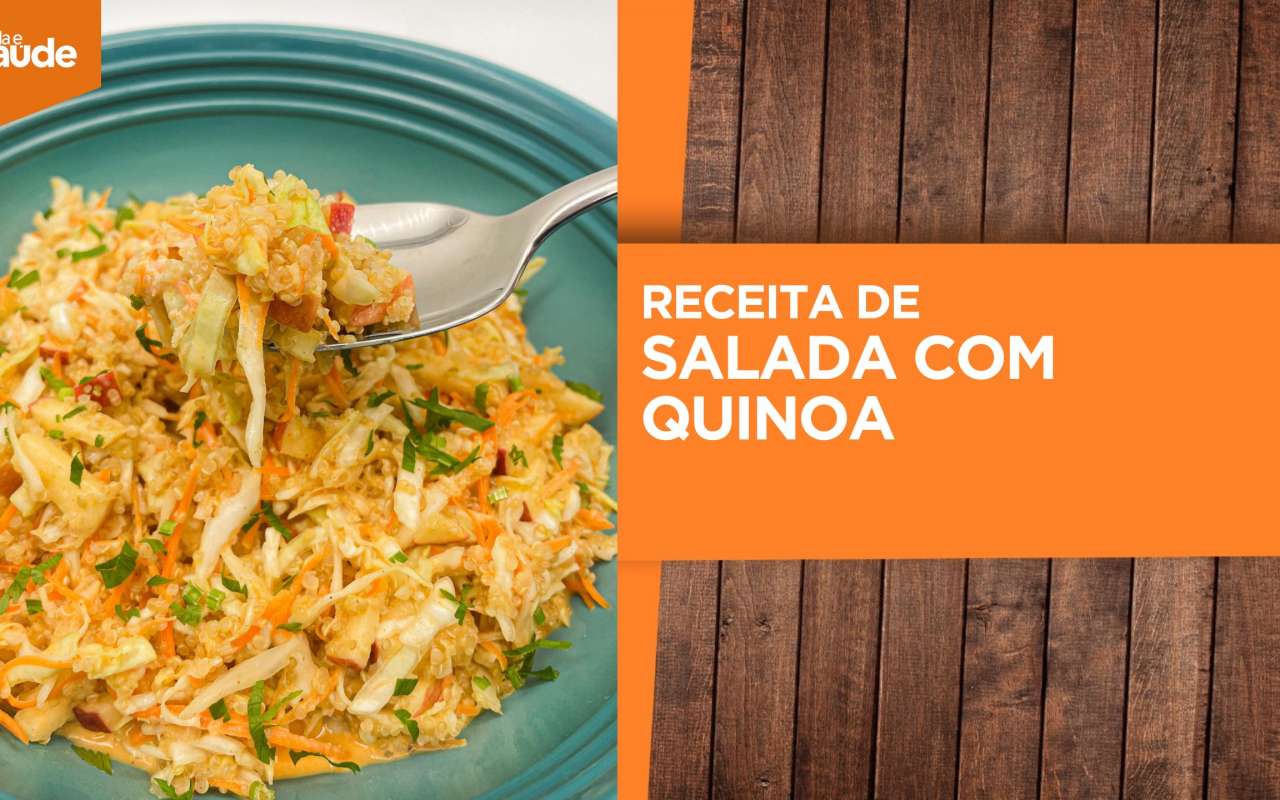 Receita: Salada com quinoa
