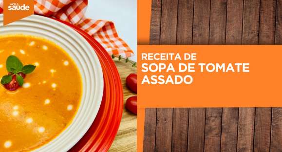 Receita: Sopa de tomate assado