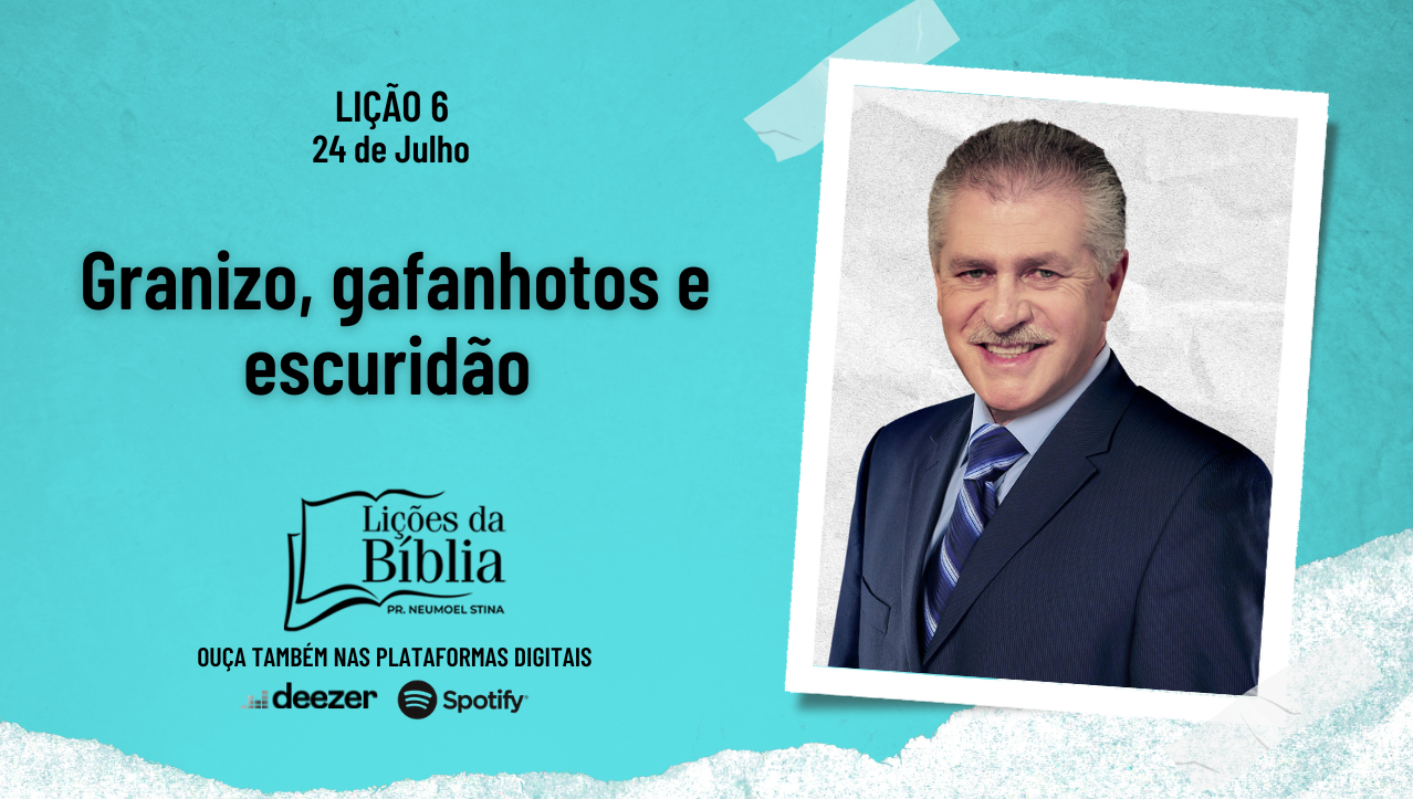 Granizo, gafanhotos e escuridão