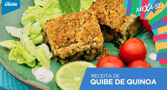 Receita: Quibe de quinoa