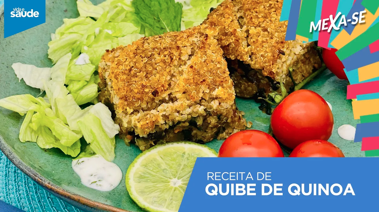 Receita: Quibe de quinoa