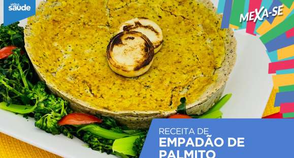 Receita: Empadão de palmito