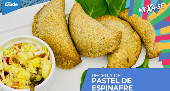 Receita: Pastel de espinafre