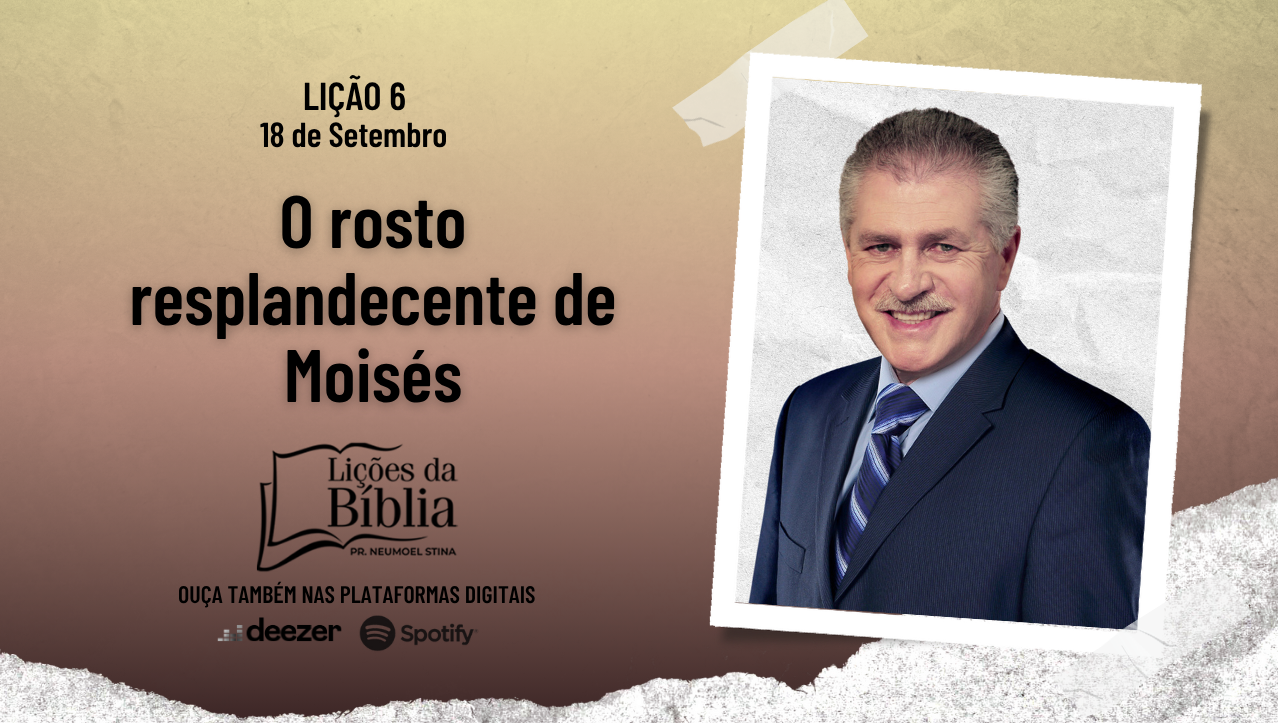 O rosto resplandecente de Moisés