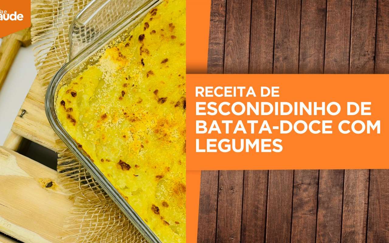 Receita: Escondidinho de batata-doce com legumes