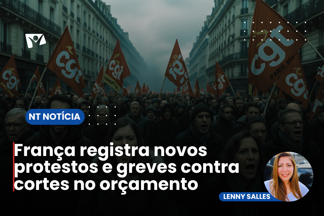 França registra novos protestos e greves contra cortes no orçamento