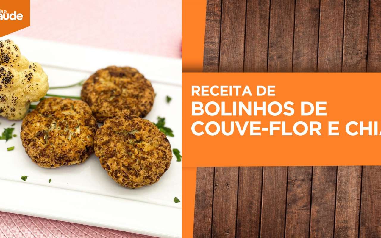 Receita: Bolinhos de couve-flor e chia