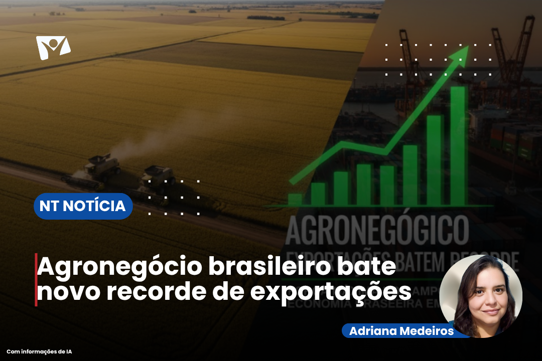 Agronegócio brasileiro bate novo recorde de exportações