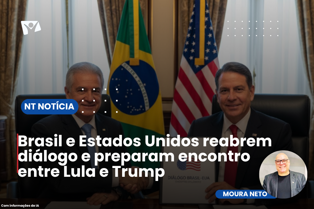 Brasil e Estados Unidos reabrem diálogo e preparam encontro entre Lula e Trump