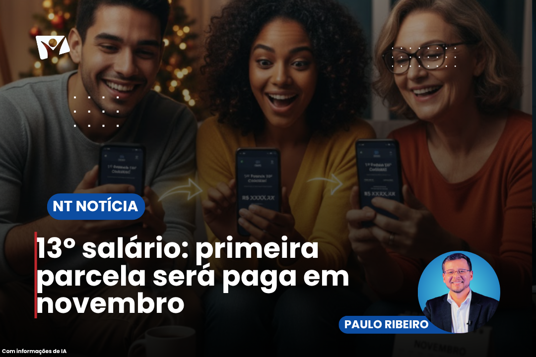 13º salário: primeira parcela será paga em novembro