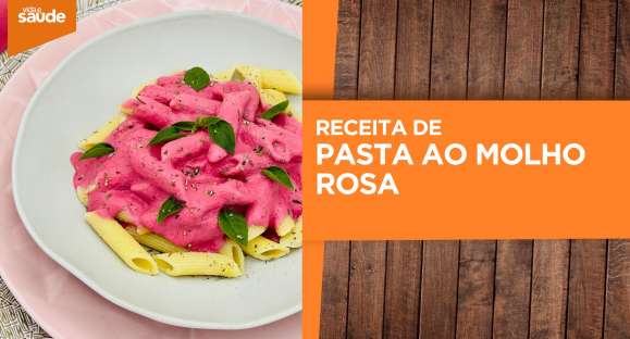 Receita: Pasta ao molho rosa