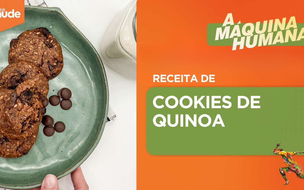 Receita: Cookies de quinoa