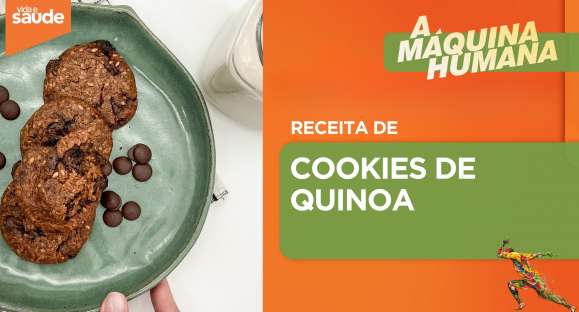 Receita: Cookies de quinoa