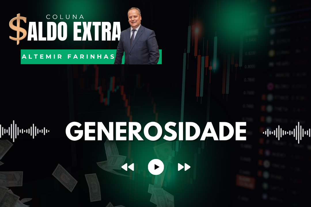 Saldo Extra | Professor Altemir Farinhas fala sobre a importância da generosidade