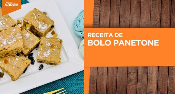 Receita: Bolo panetone