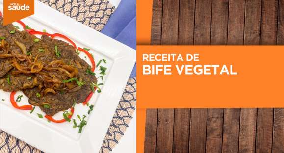 Receita: Bife vegetal