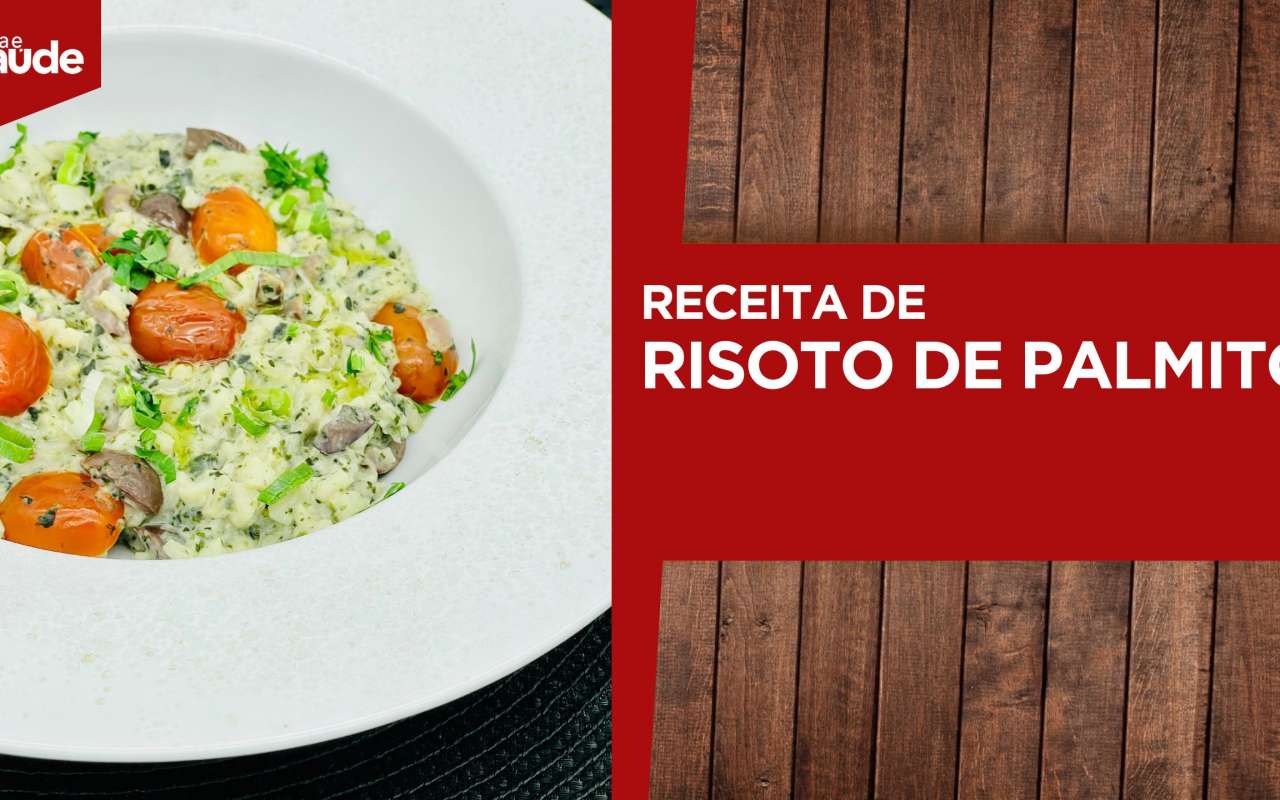 Receita: Risoto de palmito