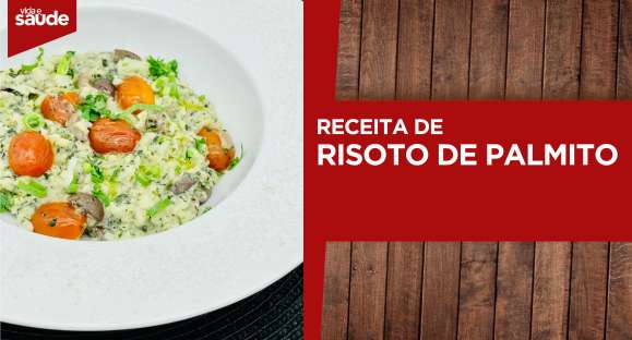 Receita: Risoto de palmito