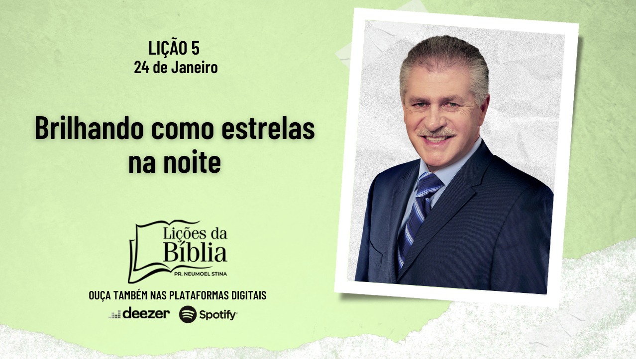 Brilhando como estrelas na noite